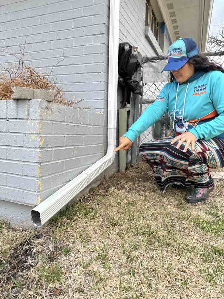 french drain solution