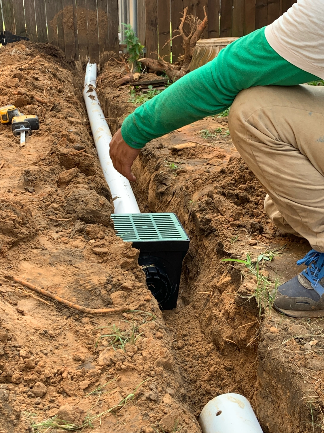 installing French Drain