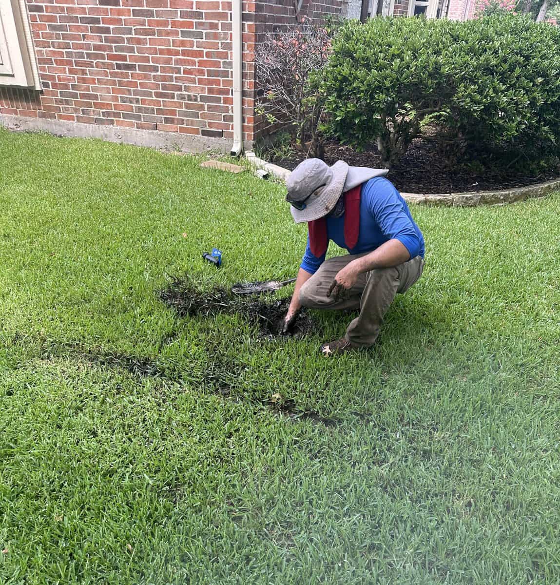 sprinkler repair