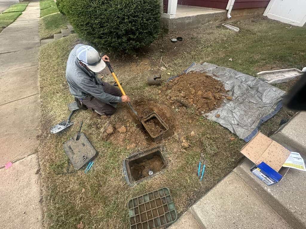 French Drain in Celina TX
