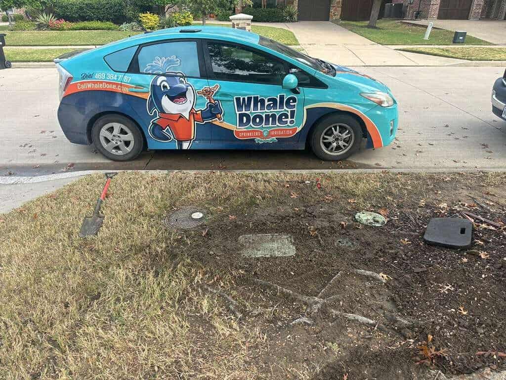 French Drain in Frisco TX