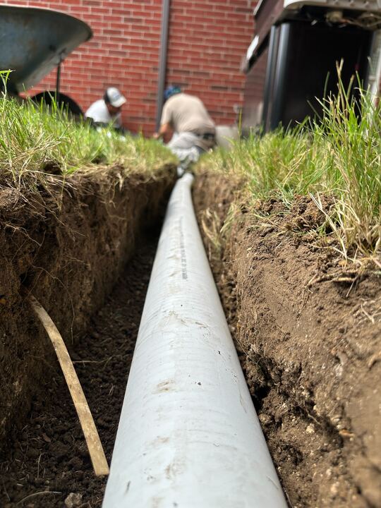 French Drain in Plano TX