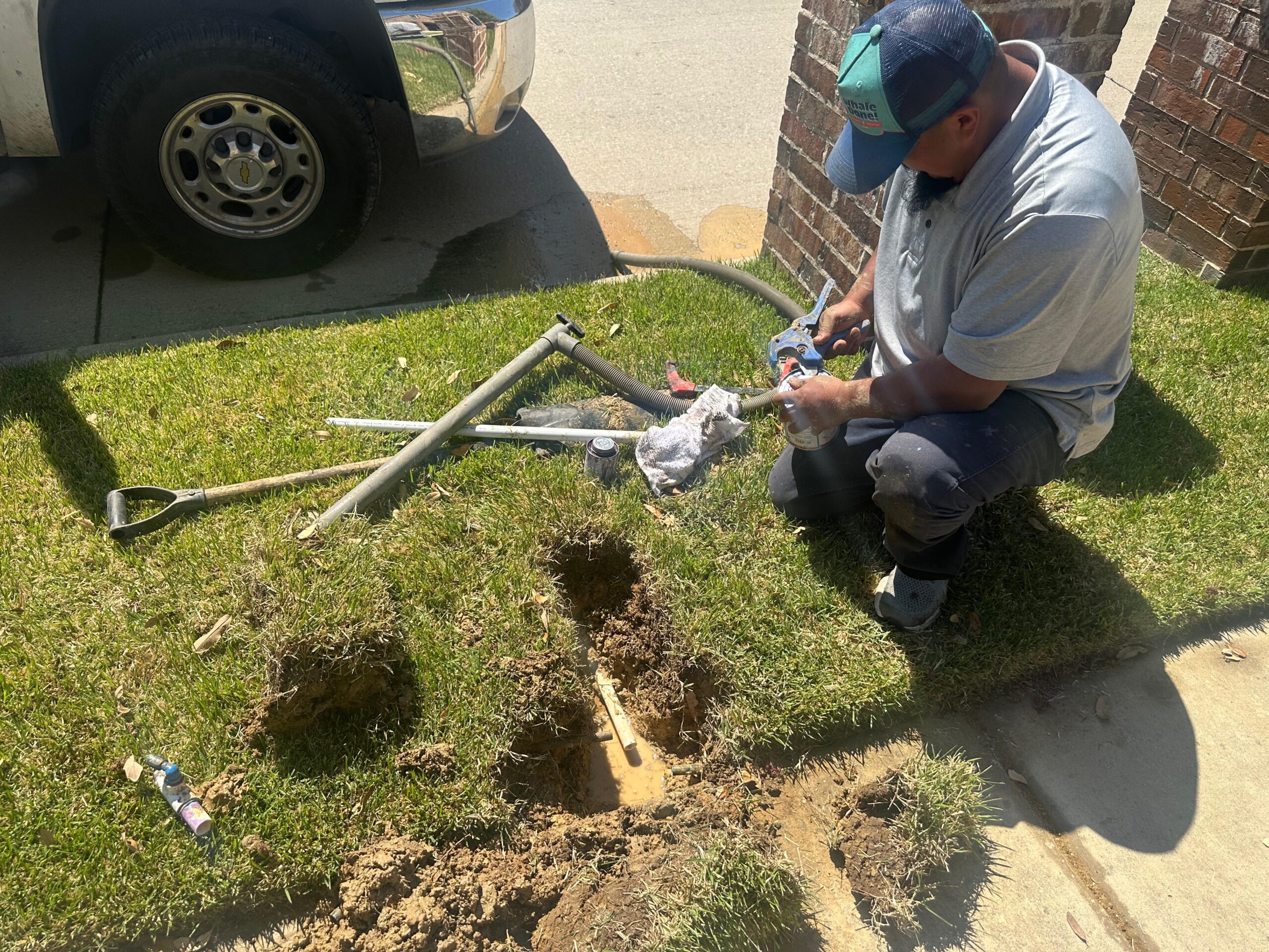 Sprinkler Leak Repair in Celina TX