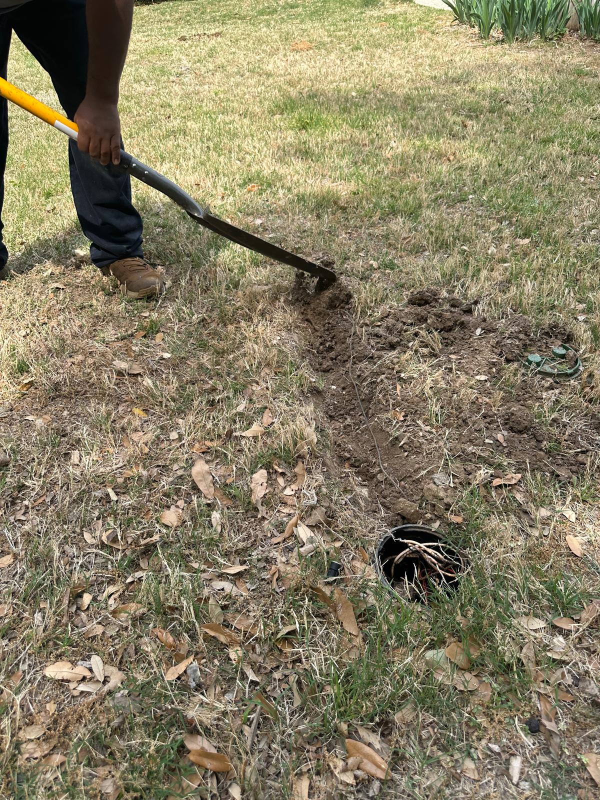 French Drain in Prosper TX