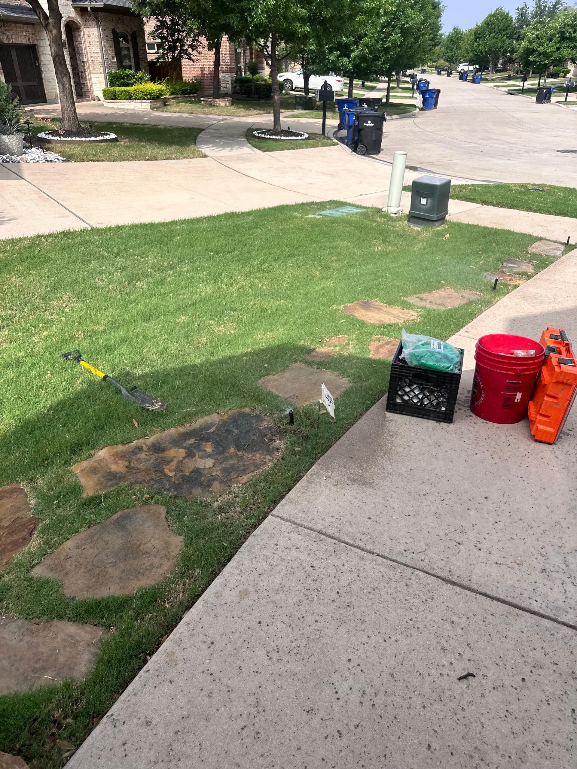 Leaking Sprinkler Heads in McKinney TX