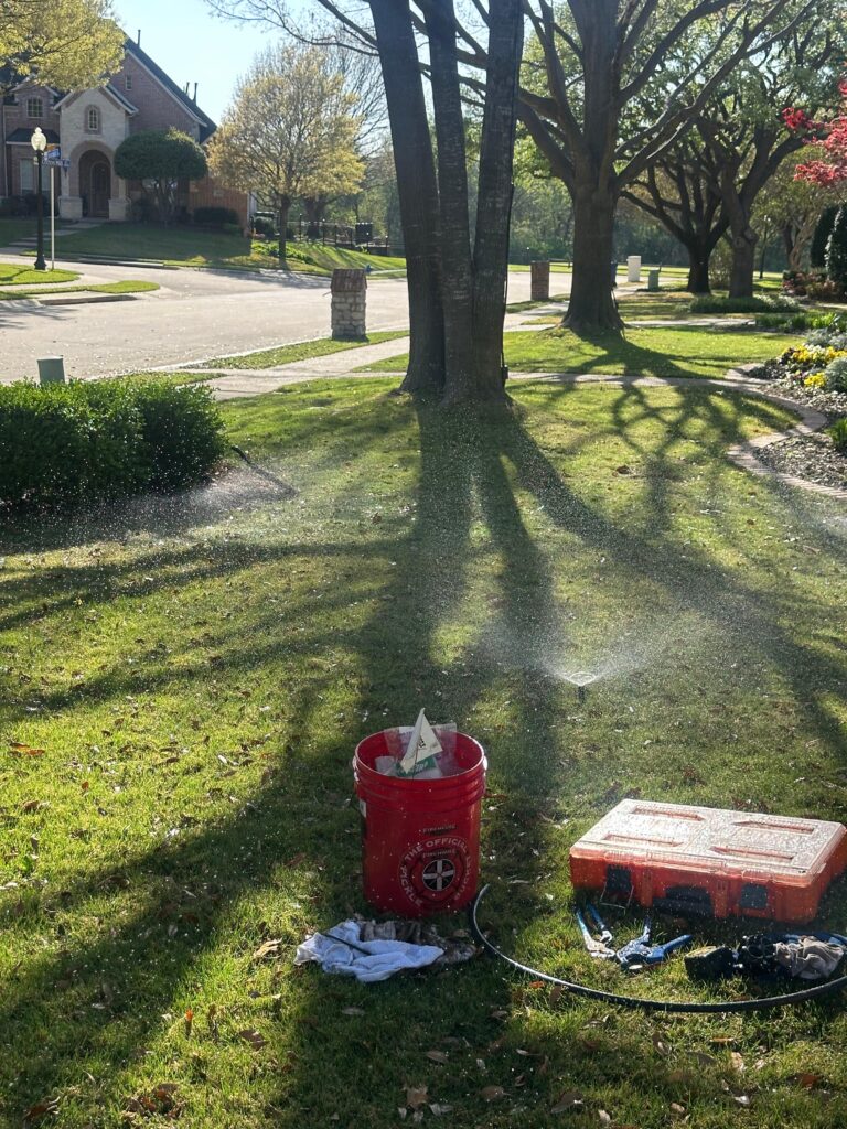 Sprinkler Leak Company in Anna TX
