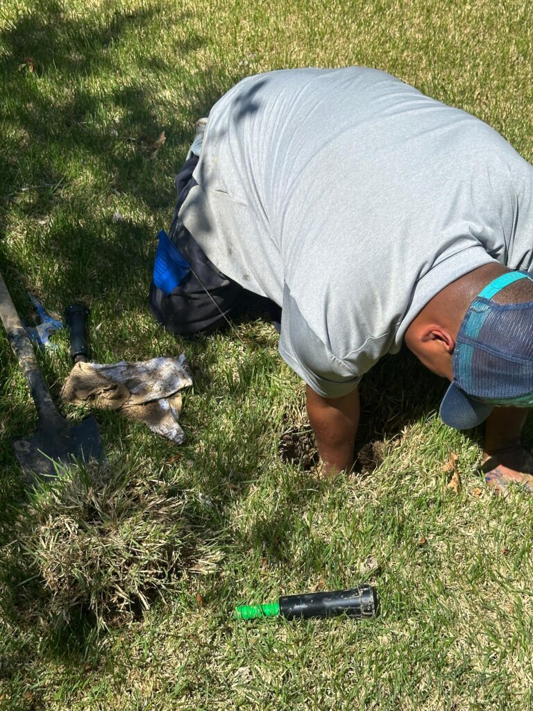 Sprinkler Leak Repair in Allen TX