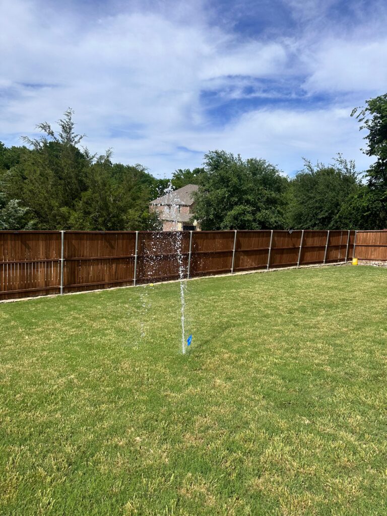 Sprinkler Leak Repair in Prosper TX