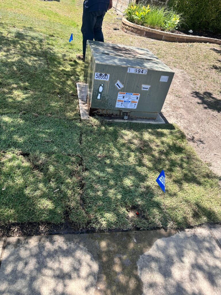 Sprinkler Leak In Celina TX