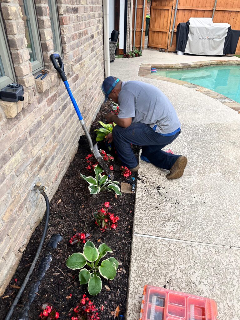 Irrigation Leak in McKinney TX