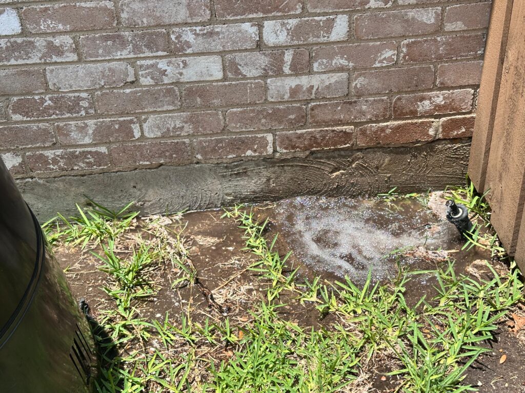 Underground Irrigation Leak In Celina TX