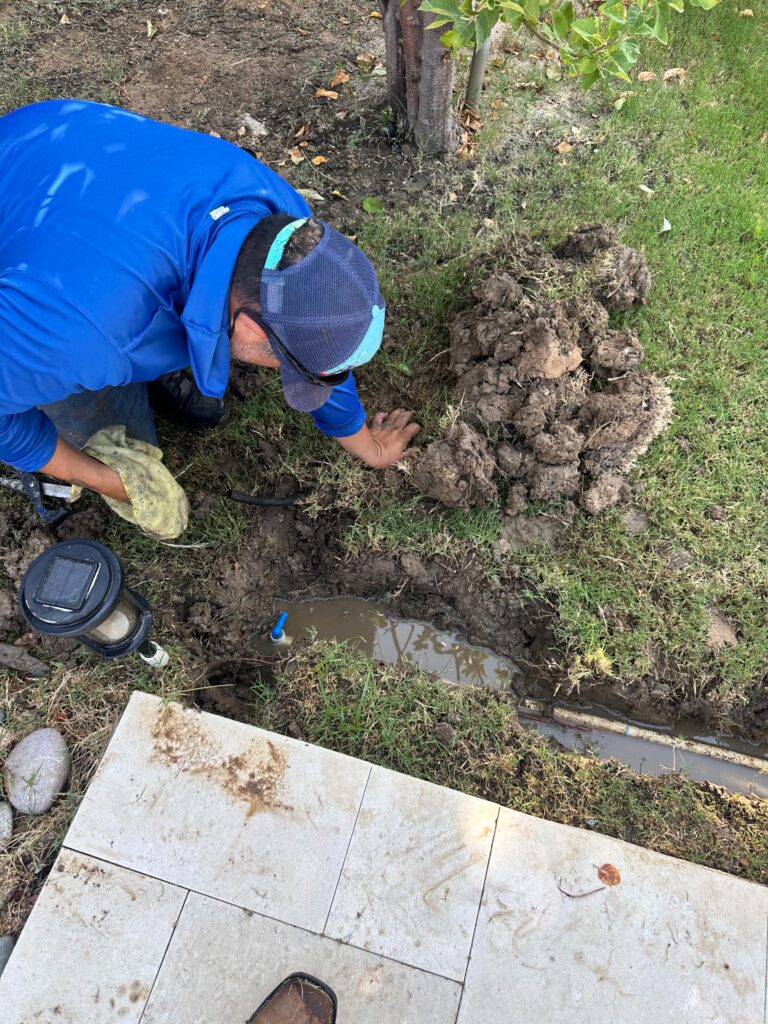 Sprinkler Line Repair in McKinney TX