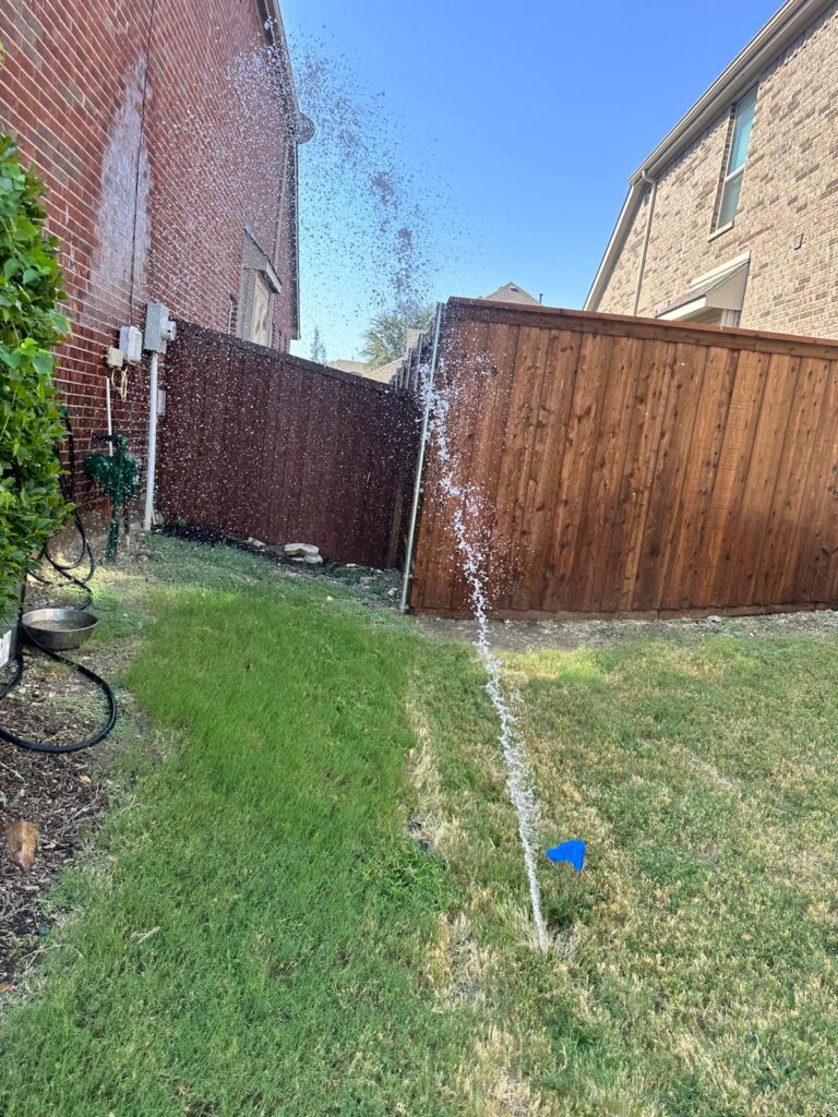 Sprinkler Inspection in Anna TX