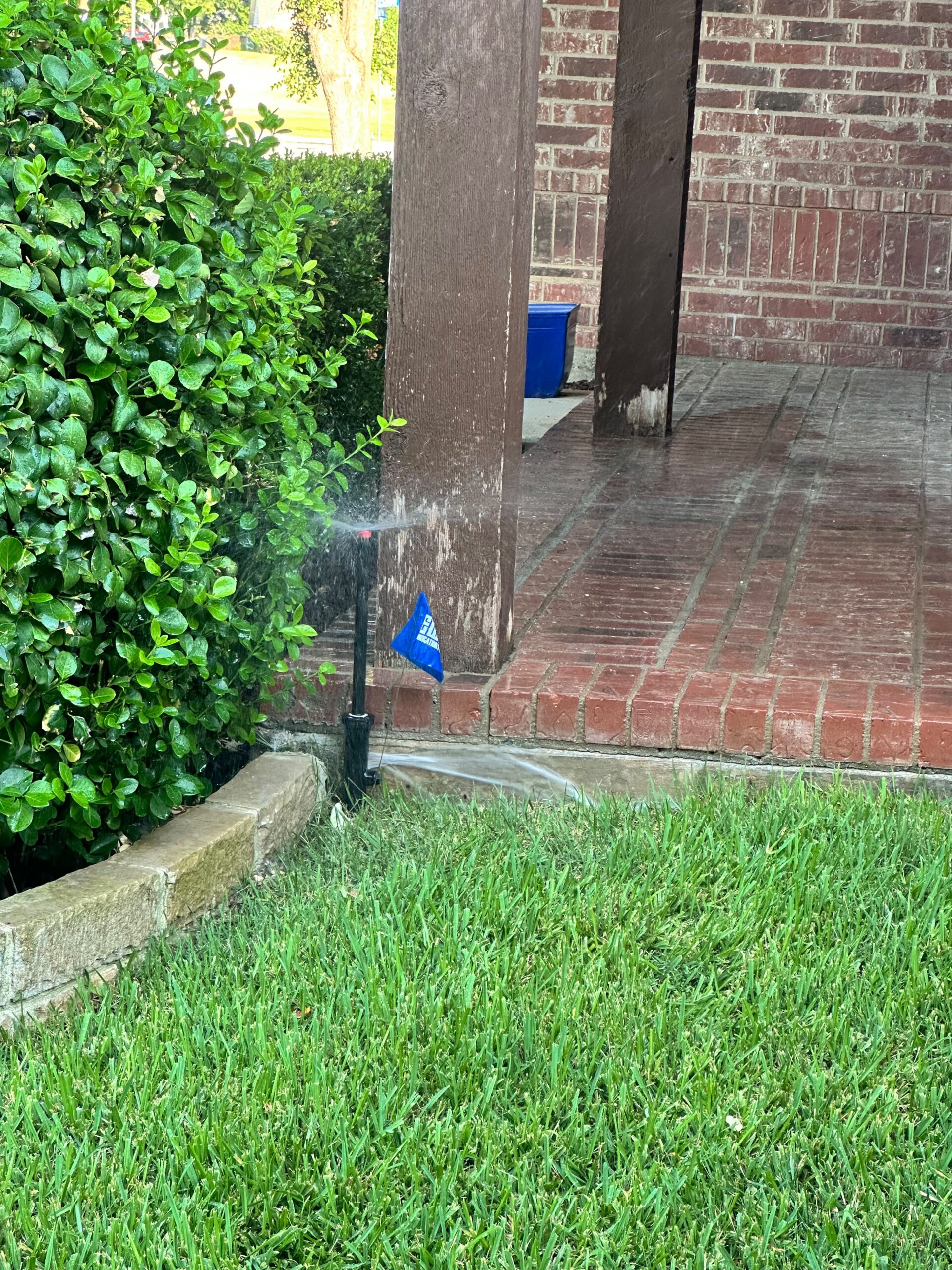 Sprinkler Leak in Fairview TX