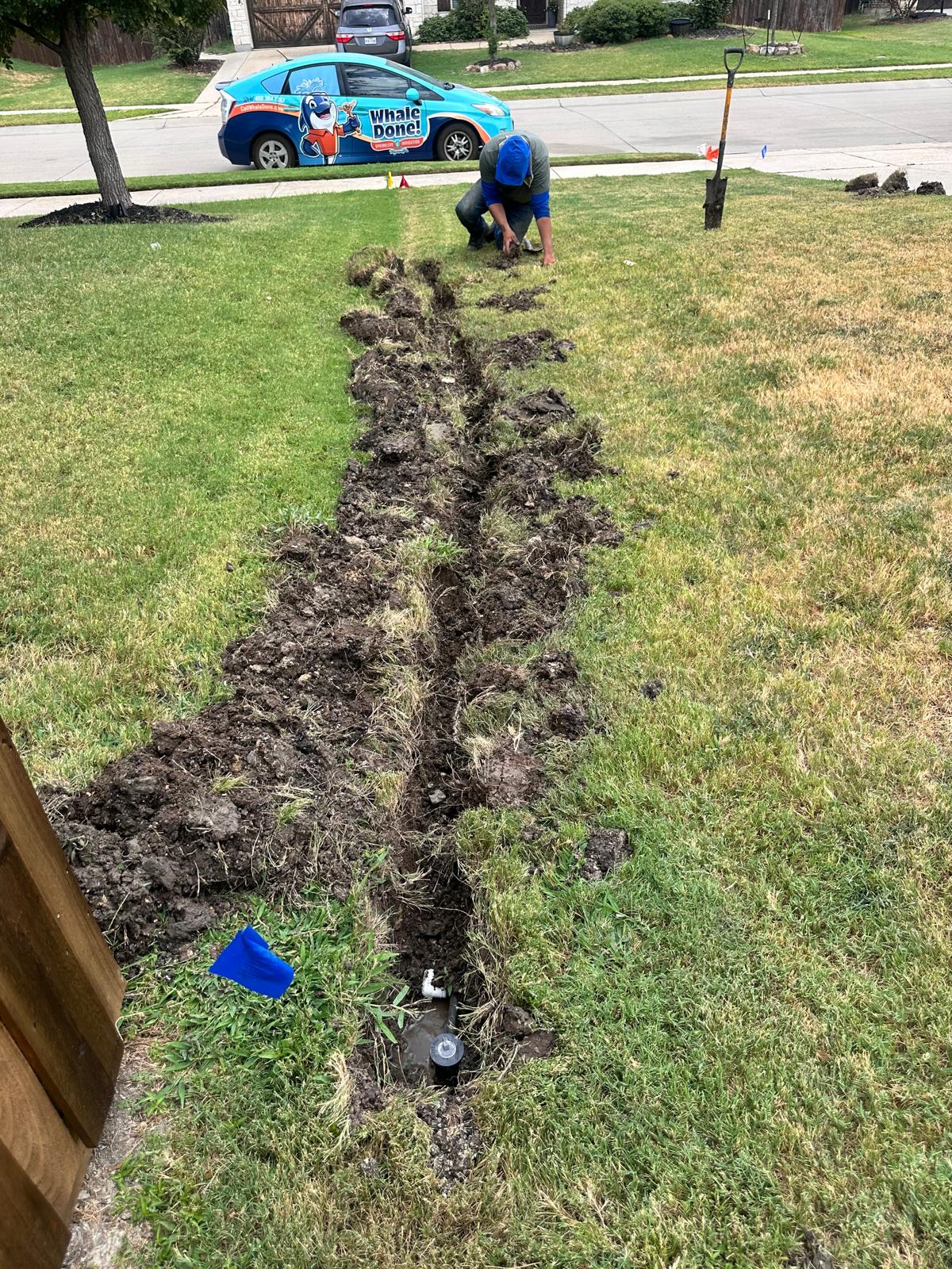 Sprinkler Zone Map in Prosper TX