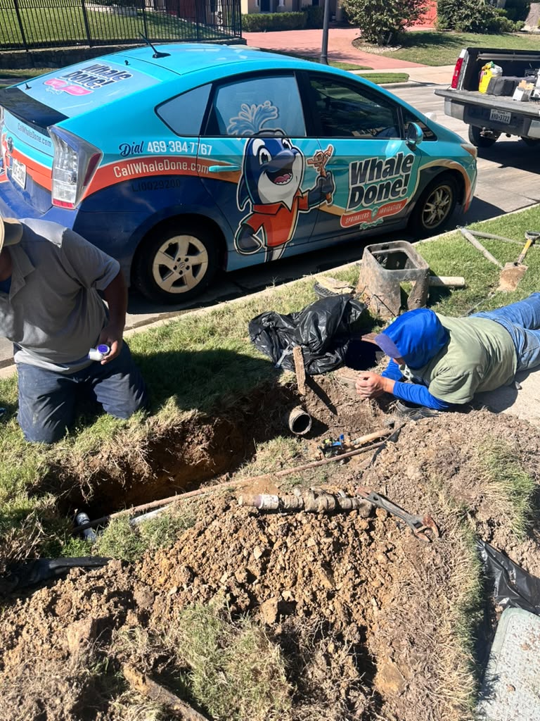 Sprinkler Leak Repair In Celina TX