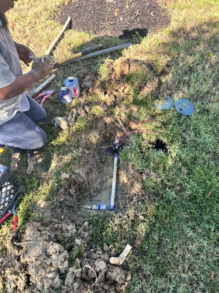 Sprinkler Leak Repair in Parker TX