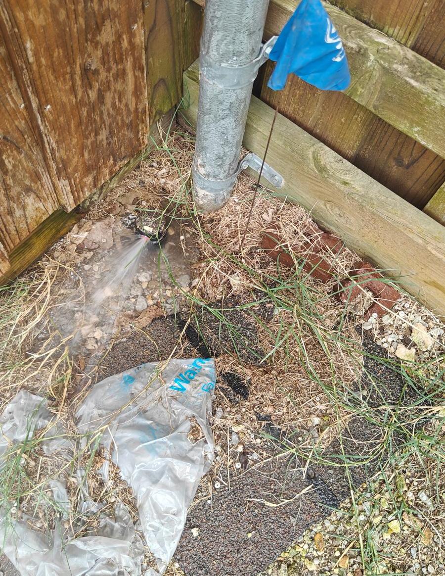 Sprinkler Leak in Oak Point TX
