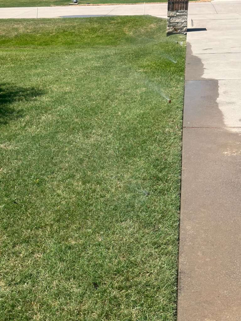 Sprinkler Leak in Plano TX