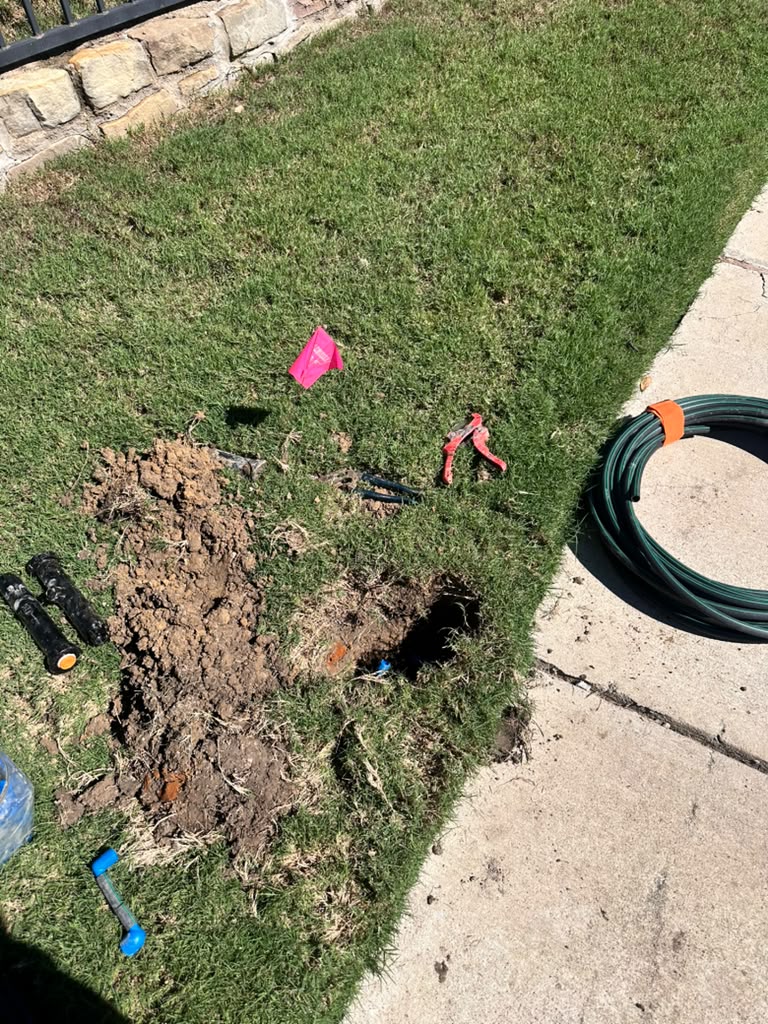 Sprinkler Leaks in Wylie TX